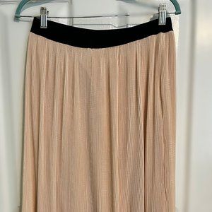 NWT Adrianna Papell Pink Pleated Skirt, Size S